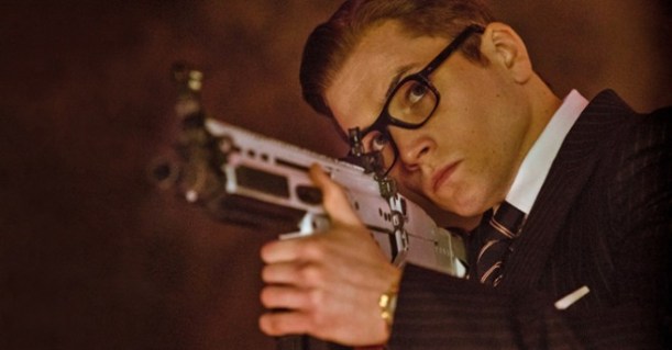 Taron Egerton as Eggsy in Kingsman: The Secret Service
